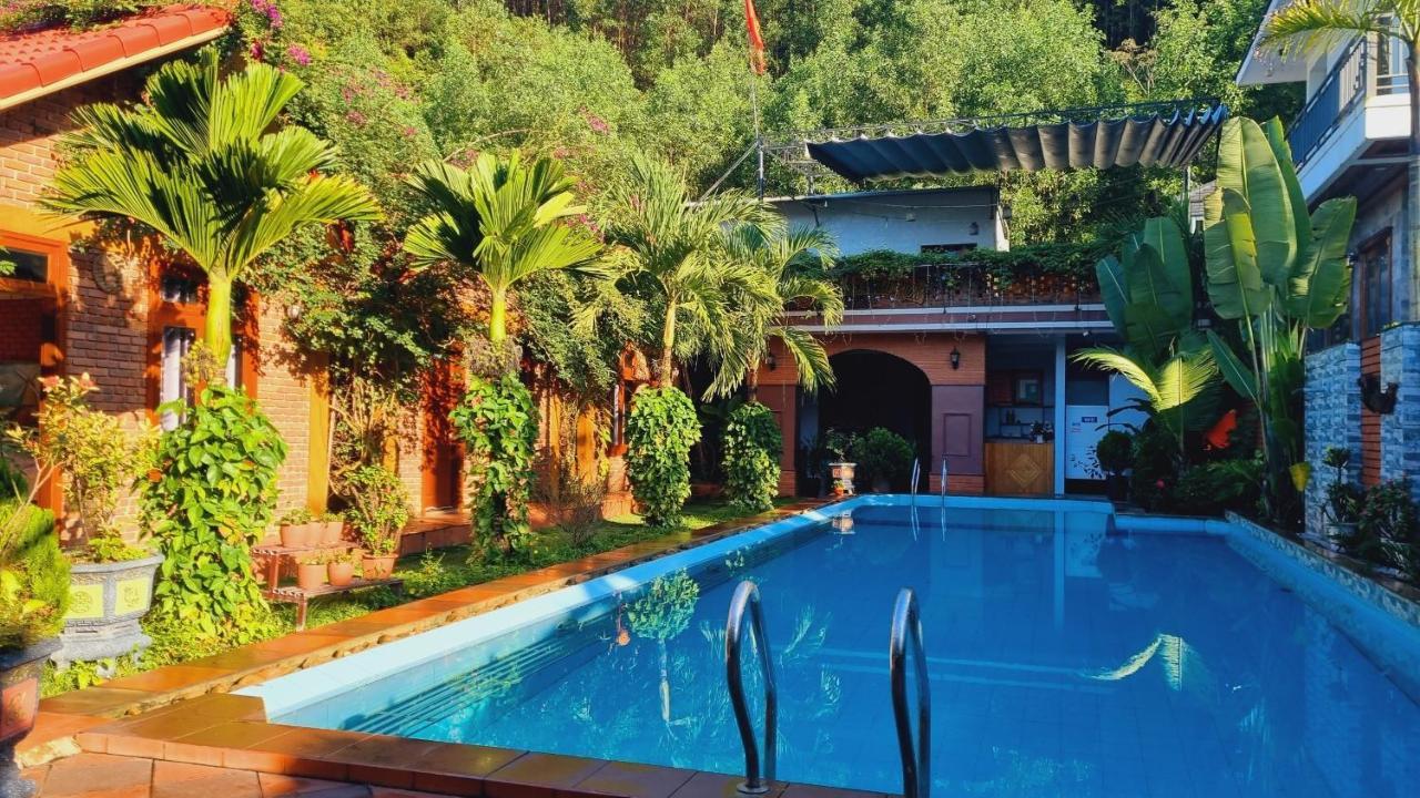 Hillside View Bungalow Homestay Фонгня Экстерьер фото