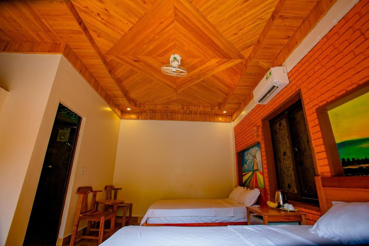 Hillside View Bungalow Homestay Фонгня Экстерьер фото